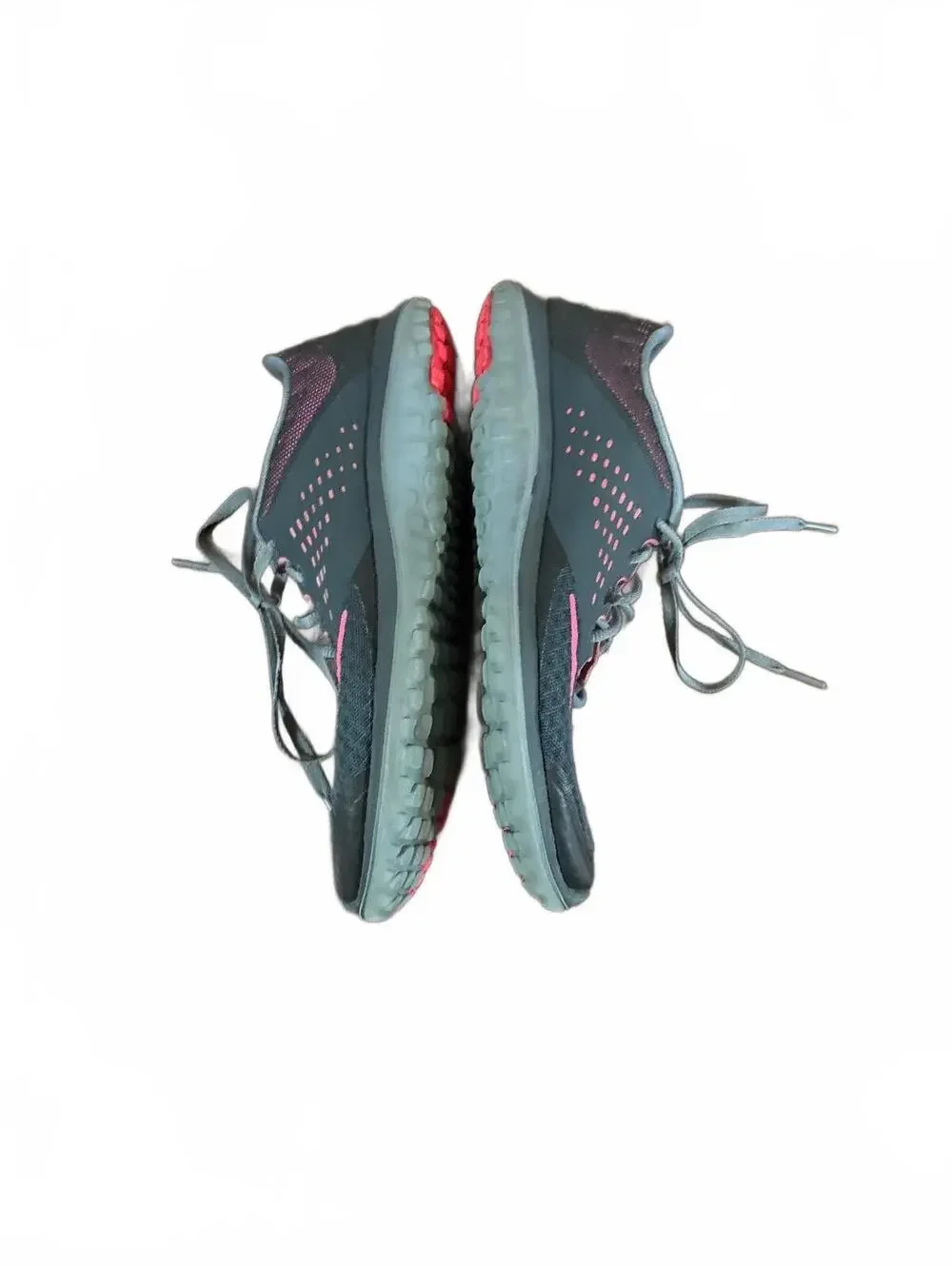 Nike FS Lite Run 2 Women's 684667-005 Grey Pink Running Shoes Size 7.5